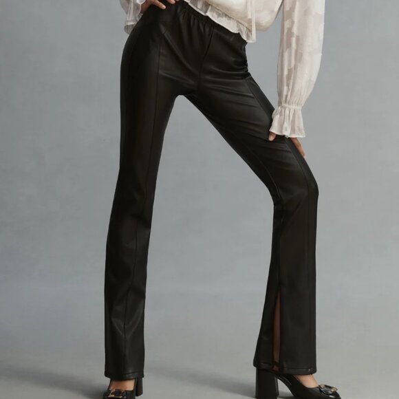 Pilcro Glasgow Faux Leather Skinny Pants - Picture 1 of 7